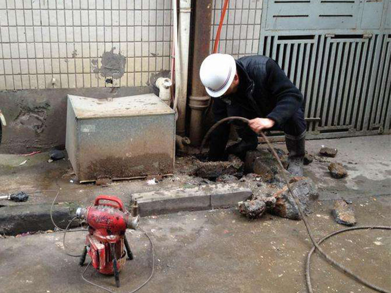 谢岗镇疏通下水道-洗菜池疏通